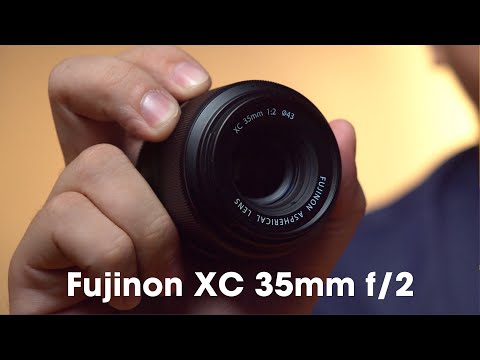 Trên tay ống kính mới Fujifilm XC 35mm f/2 - Giá 4,5 triệu - Chất lượng ảnh tốt (Eng Sub)