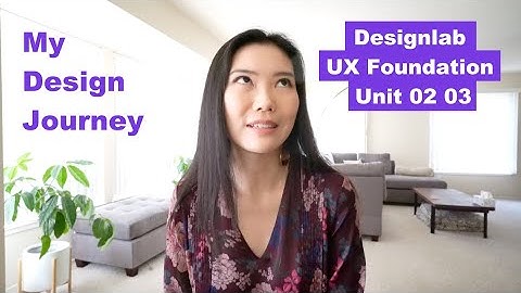 My Design Journey - Designlab UX Foundation Unit 02 03