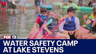 Lake Stevens' "Water Safety Camp" teaches kids valuable skills | FOX 13 Seattle