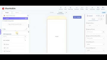 How to make Feed our future well part- 1 and 2 in thunkable