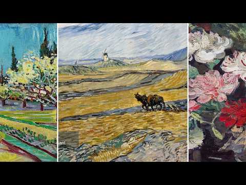 Vincent van Gogh Art TV — Silent Art Gallery · July 28 Afternoon | Enclosed Field wit… & others