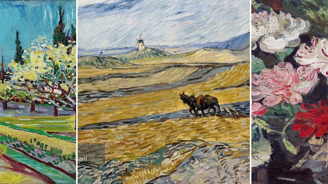 Vincent van Gogh Art TV — Silent Art Gallery · July 28 Afternoon | Enclosed Field wit… & others