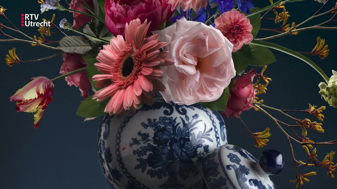 Sander van Laar de digitale bloemist uitzending Route C RTVUtrecht