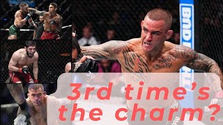 Third time the charm for Dustin Poirier? All 3 title run highlights | UFC 302 | Islam Makhachev