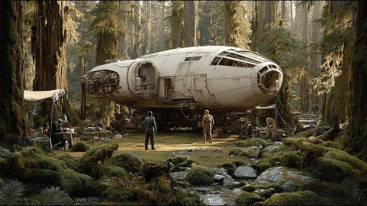 Old Mechanic Fixes Ship In Forest — Alien Lords Of Earth Watch From Trees!HFY | HFY Full Story