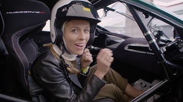 Nicki Shields and Supercars of London go for a spin in Hussarya GT
