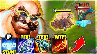 Riot Bunu Henüz Farketmedi̇ %999 Saldırı Hızı Yokediyor Braum Orman