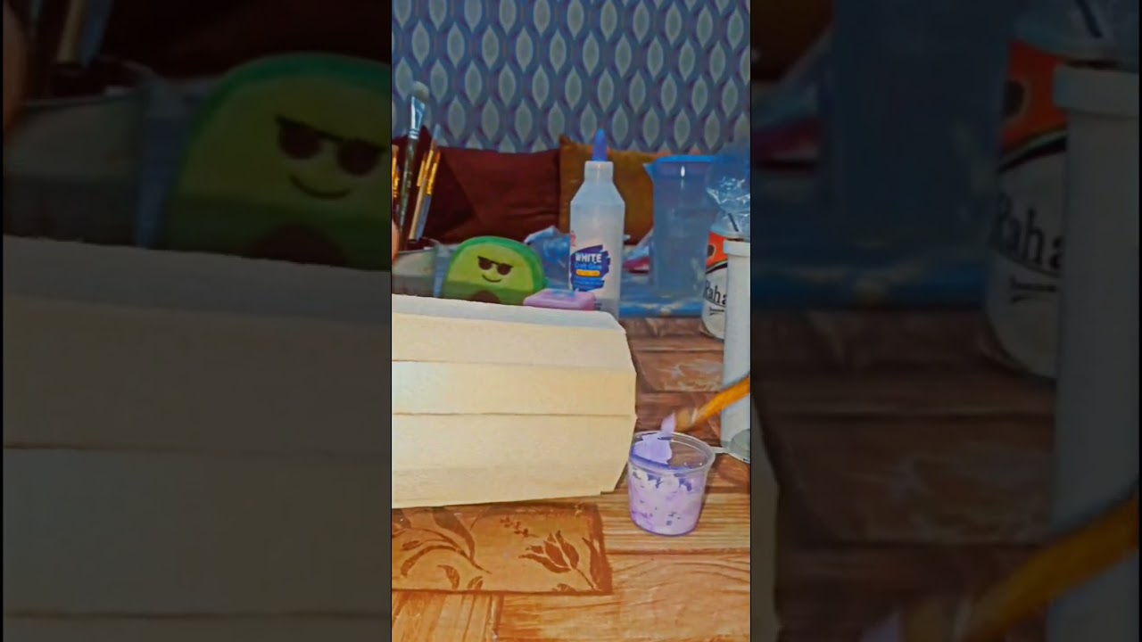 Cute ice cream sticks box. ❤️