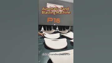 Automatic Sand Blasting Machine #sanding #machine #factory #woodworking #woodwork #wood#sanding#cnc