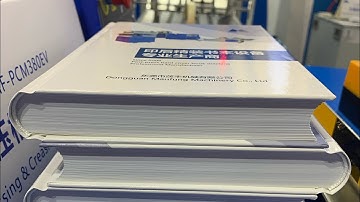 Round Back Book Casing In Machine for bible books Maufung MF-SKJ380AS