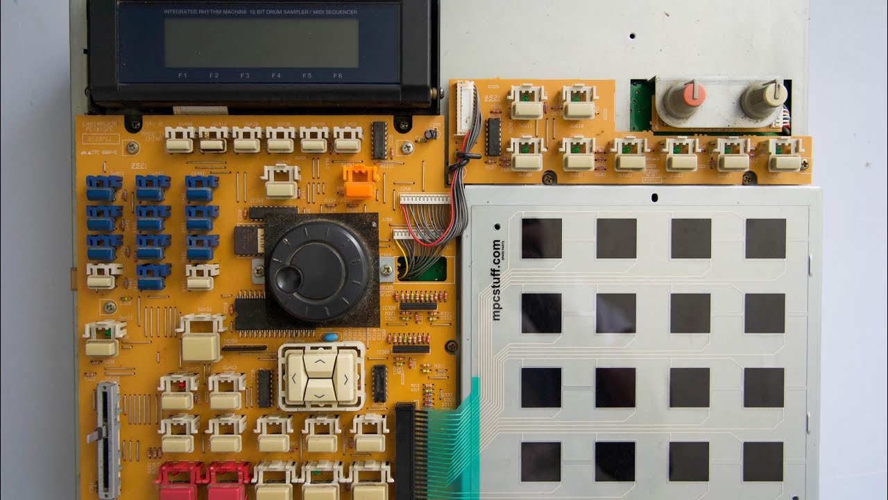yanplaboar解 Replacing pad sensors for MPC2000xl (repair) - YouTube