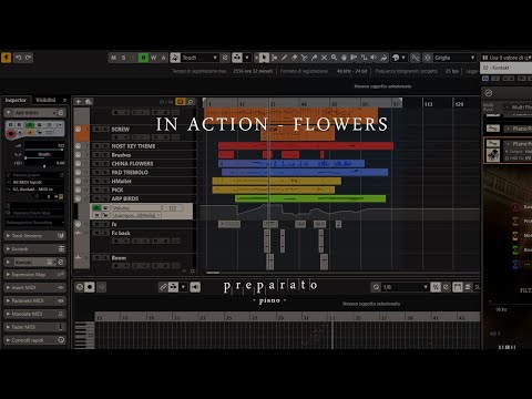 Preparato Piano in Action - Flowers