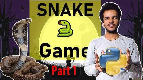 Snake 🐍 Game Development With Python | Snake Game with Python Turtle 🐢| Part-1