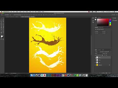 ✔️ Ứng dụng Brush thiết kế Poster trong Photoshop