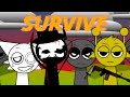 【Sprunki -THE SURVIVE-】自己防衛。Mr.サンなんかあてにしちゃだめよ【Incredibox_Sprunki】