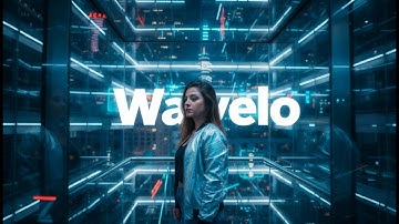 Wavelo – GLITTER IN THE STATIC – (Official Electronic Pop Music Video 2025) | AI Cinematic