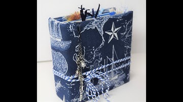 Repurposed Book Cover and Hidden Spine