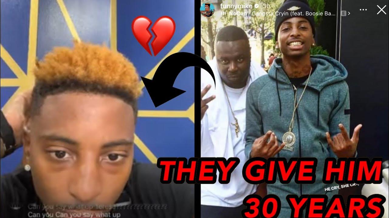 FunnyMike 😭 after his BEST FRIEND GET 30 years in PRISON‼️ FunnyMike