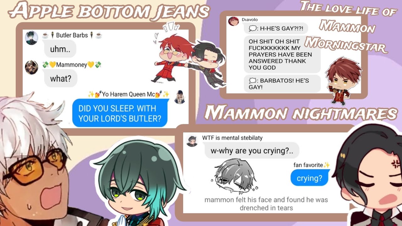 Obey me text: 3  Stories || ♡♡♡