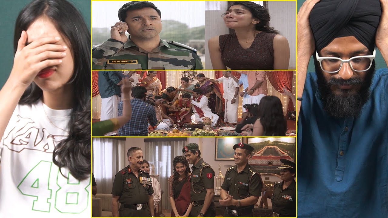 Amaran Mukund Breakup and Marriage Scene Reaction | Sivakarthikeyan | Sai Pallavi | Parbrahm Singh