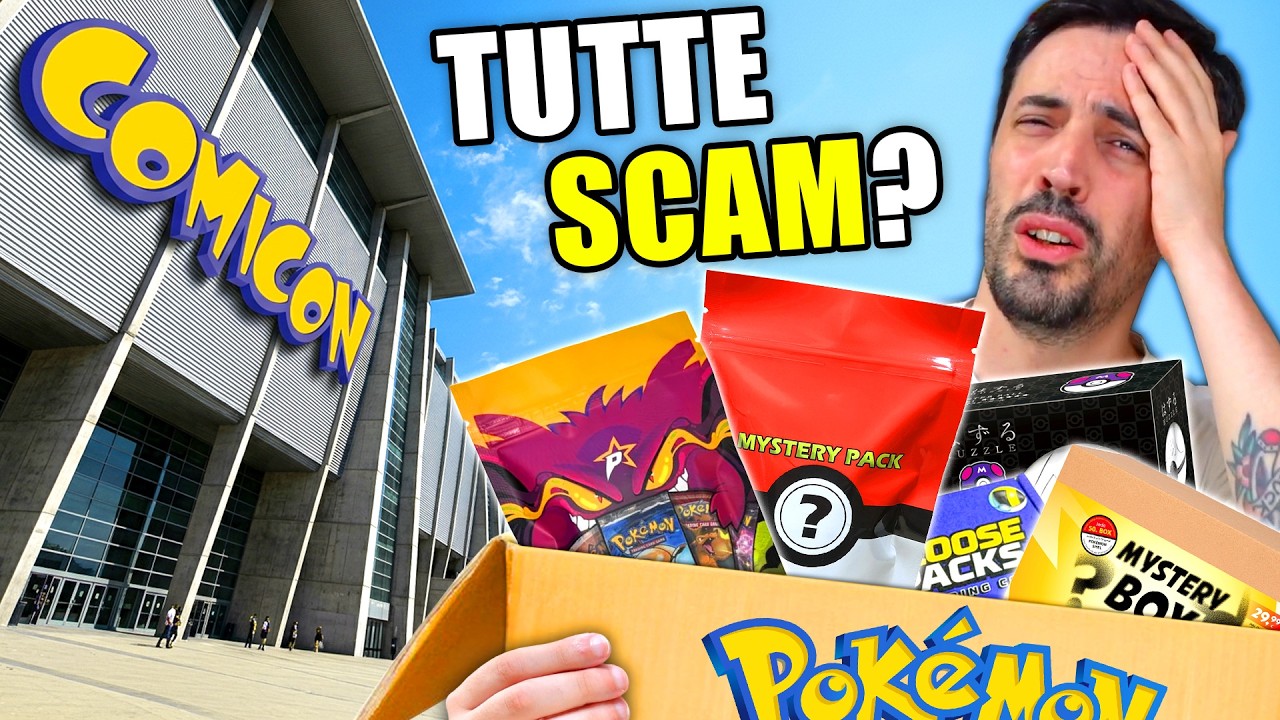 Ho Comprato TUTTE le MYSTERY BOX di Carte Pokémon del COMICON ...