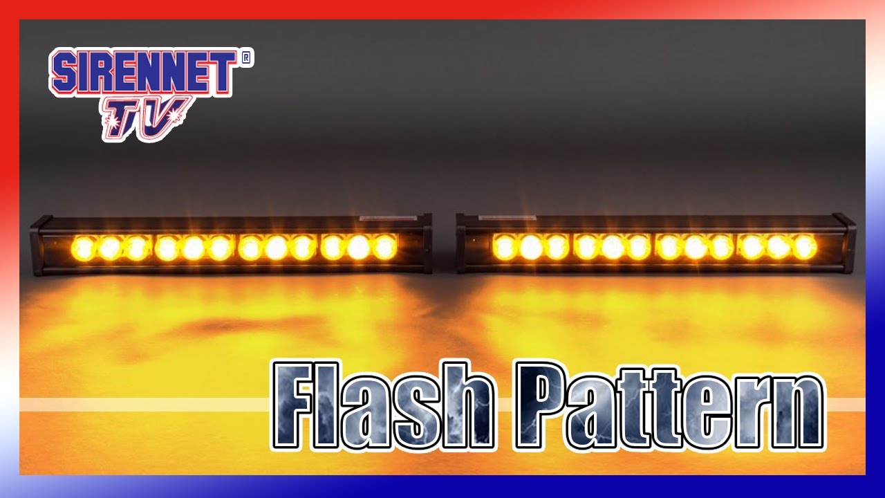 Flash Pattern: Able 2 LightStorm Split Signal Stick - YouTube