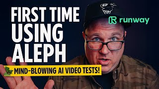 First Time Using RunwayML Aleph – Mind-Blowing AI Video Tests!