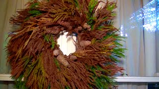 Natural Fall Wreath