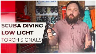 Scuba Diving Light Signals #scuba #underwater