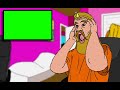 King harkinian react green screen