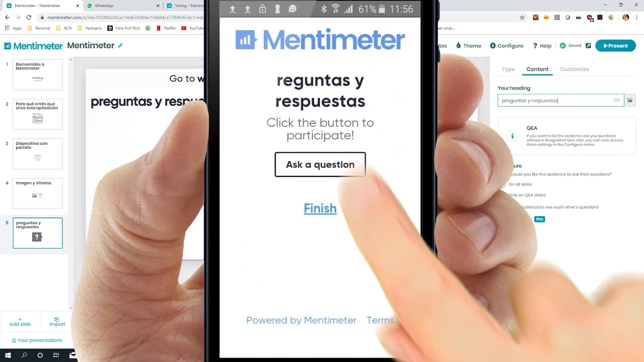 Tutorial sobre Mentimeter YouTube