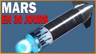 Spacex Trouve Une Solution Ingénieuse Pour Envoyer Starship De La Terre À Mars En Quelques Jours