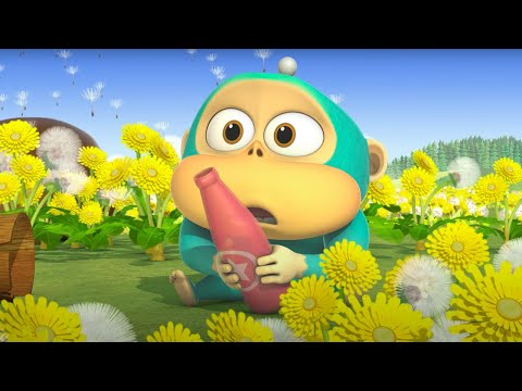 Мультик 🐵  ОБЕЗЬЯНКИ ИЗ КОСМОСА - Веселые приключения друзей 🐒  Сборник мультфильмов