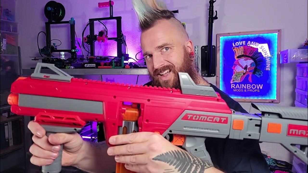 Upgrade your Dart Zone TOMCAT to the Ultimate pump action blaster