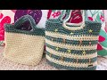 Bolso de playa super facil a crochet