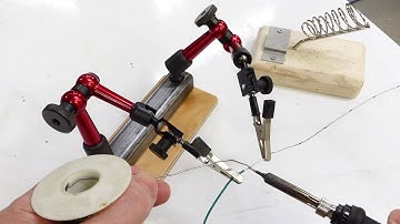 Sturdier "helping hands" for soldering
