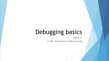 Recitation0-F: Debugging in Deep Learning - 1 by Akshat G.