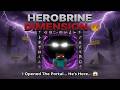 Making A Portal To The Herobrine Dimension in Minecraft! 😱