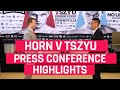 Jeff Horn v Tim Tszyu Press Conference Highlights