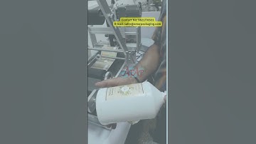 Automatic Labeling Machine for Bottles & Jars| Fast & Accurate Label Pack! #shorts #labelingmachine