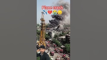 plane crash 😭😔✈️ #planecrash #jahaj #vimandurghatna #beiman #viral #shorts  #trending #plane #video