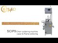 Ciemmeo SCIP 9 Automatic Bismark Chain Laser & Flame soldering machine