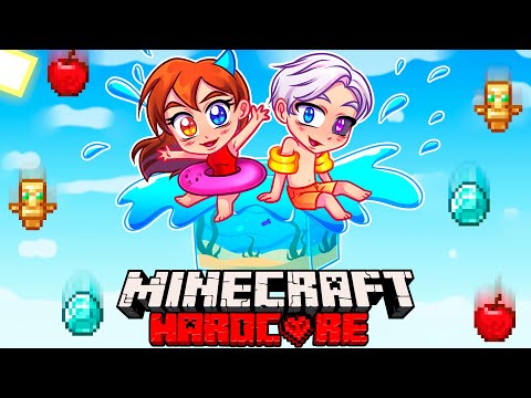 😨 Я Прожил 10 Дней на ОДНОМ БЛОКЕ ВОДЫ в Майнкрафт Хардкоре!