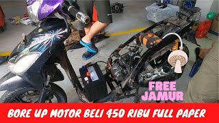 BANGKITKAN MOTOR HARGA 4RB/CC || MIO BOREUP 150CC