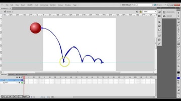 Animation Principles: Squash and stretch- animating a bouncing ball on flash