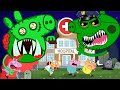 PEPPA PIG ZOMBIE APOCALYPSE - Peppa & Daddy pig Turn Into ZOMBIE ?? | Peppa Pig Funny Animation