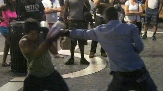 STREET BOXING IN UNION SQUARE