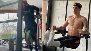 Footballers Gym Workouts 2021 🏋️ Quality not Quantity ft. Hulk, Neymar, Marcelo &amp; More