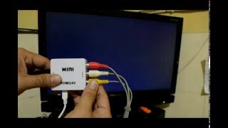 Converter HDMI to AV 3 RCA HDMI2AV