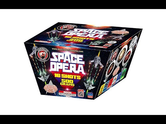 SPACE OPERA 16 SHOT - DOMINATOR FIREWORKS - DM5410 - YouTube